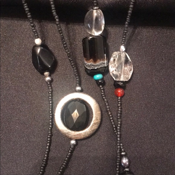 🌟SILPADA N1967 Multi Stone Boho Necklace - Picture 6 of 8